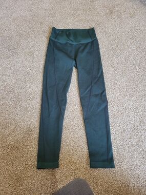 Offline By Aerie Womens Seamless 7/8 Legging Dark Green Size M